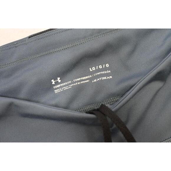 Under Armour Leggings HeatGear Compression Yoga Pants Athletic Womens Sz Large - Picture 3 of 5